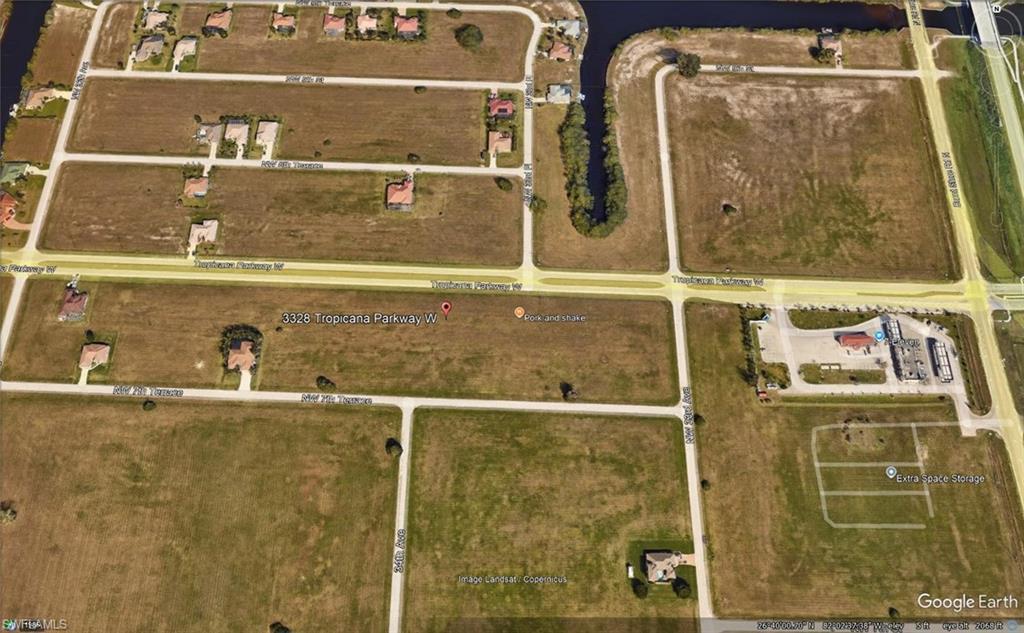 Image 2: Aerial map of property and surrounding area