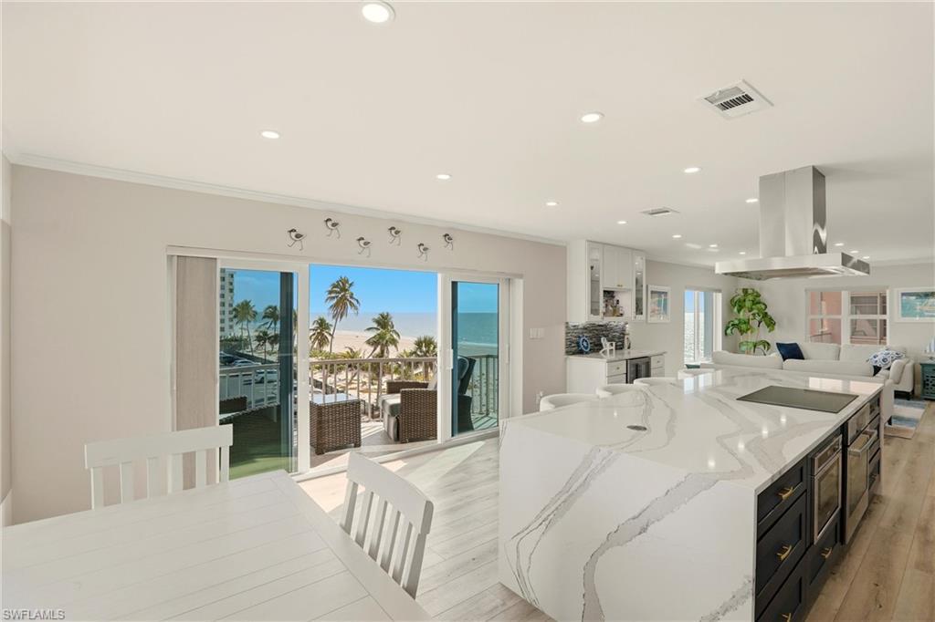 Image 4: view from dining room table