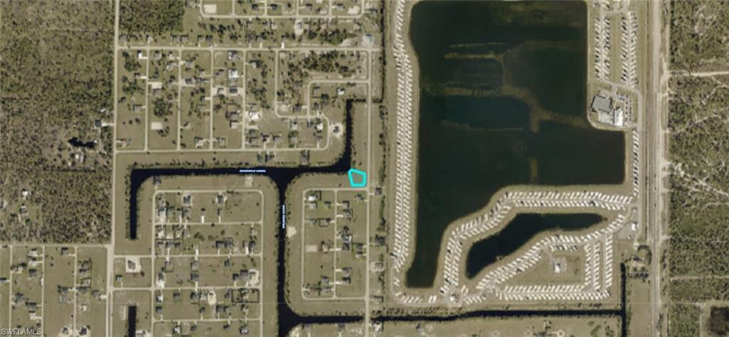 Image 3: Aerial Map. Identifying the property's location within a developed area