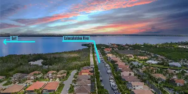 Image 3: Enjoy direct access to the river and onward to the Gulf, placing you just minutes from open water or a tranquil cruise&mdash;perfect for unwinding and savoring Southwest Florida&rsquo;s breathtaking sunsets by boat.