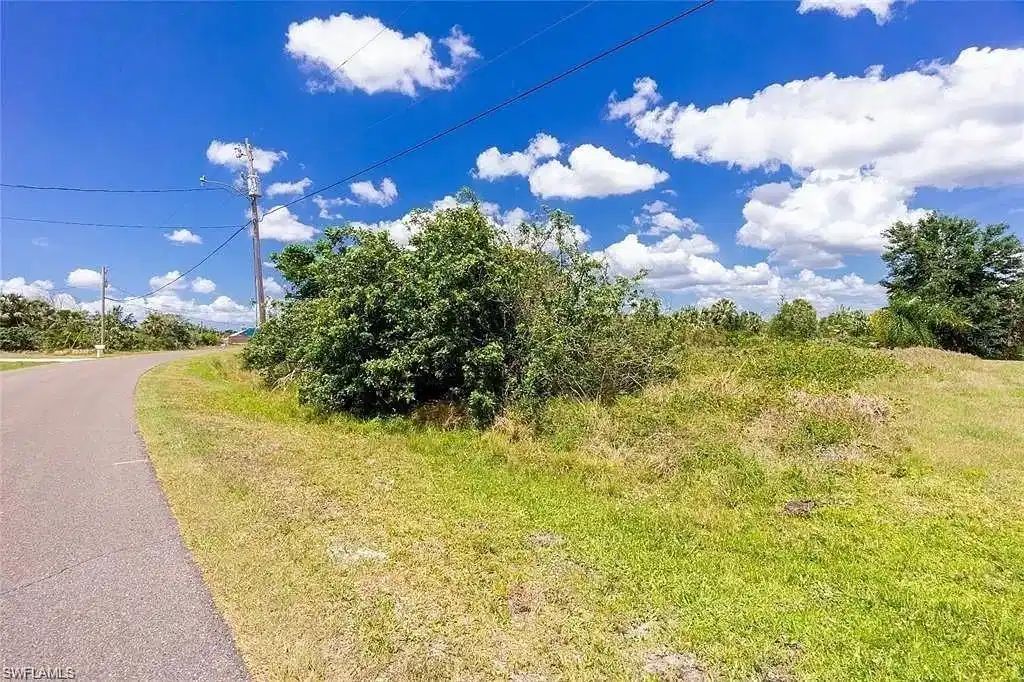 Image 1: View of asphalt road