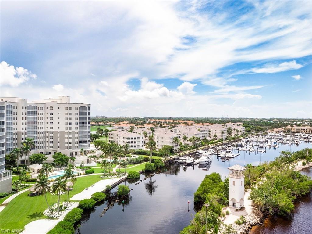Image 2: Water view with a marina