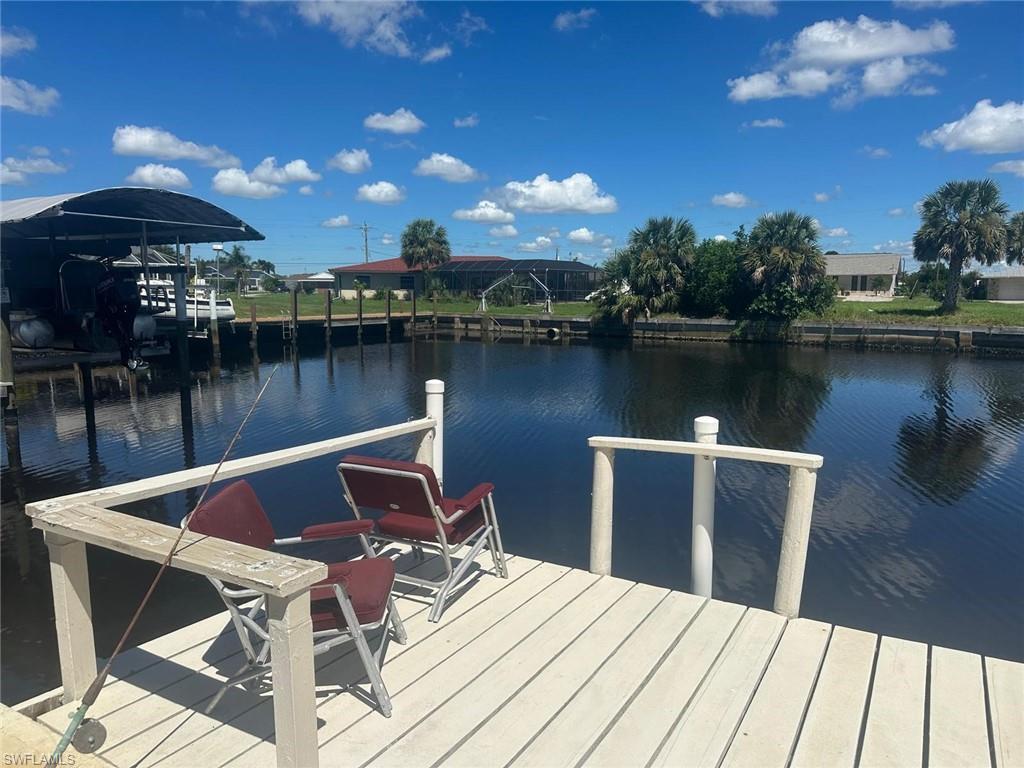 Image 2: Dock area with a water view