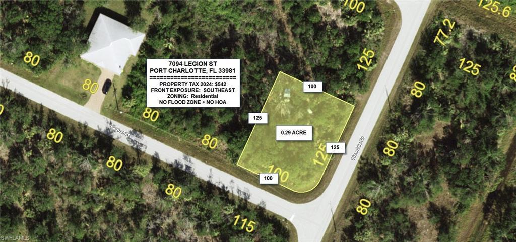 Image 1: Map / location with property boundaries highlighted