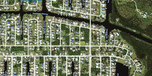 Image 2: Aerial map of property and surrounding area