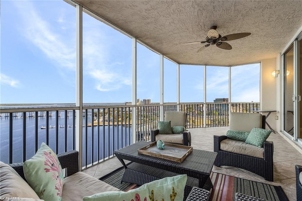 Image 1: Screened Riverside Balcony