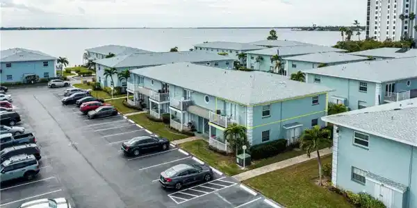 Image 2: Drone / aerial view with a water view