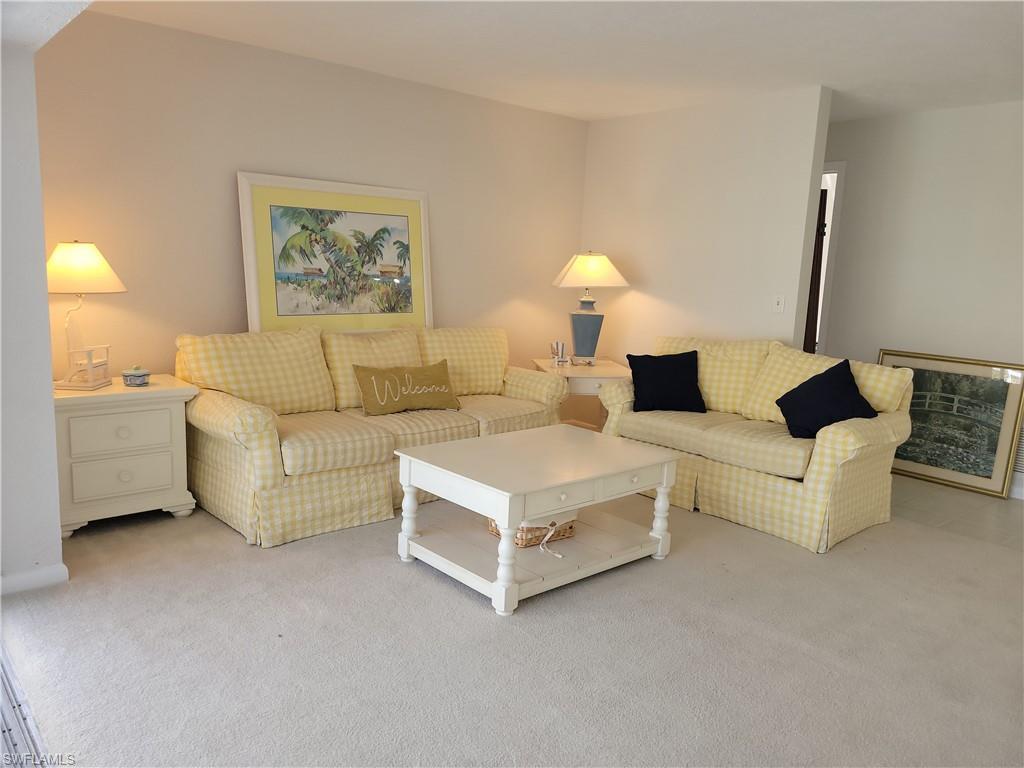 Image 4: View of carpeted living room