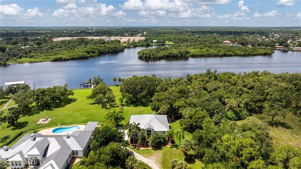 Image 2: Aerial view of a large body of water