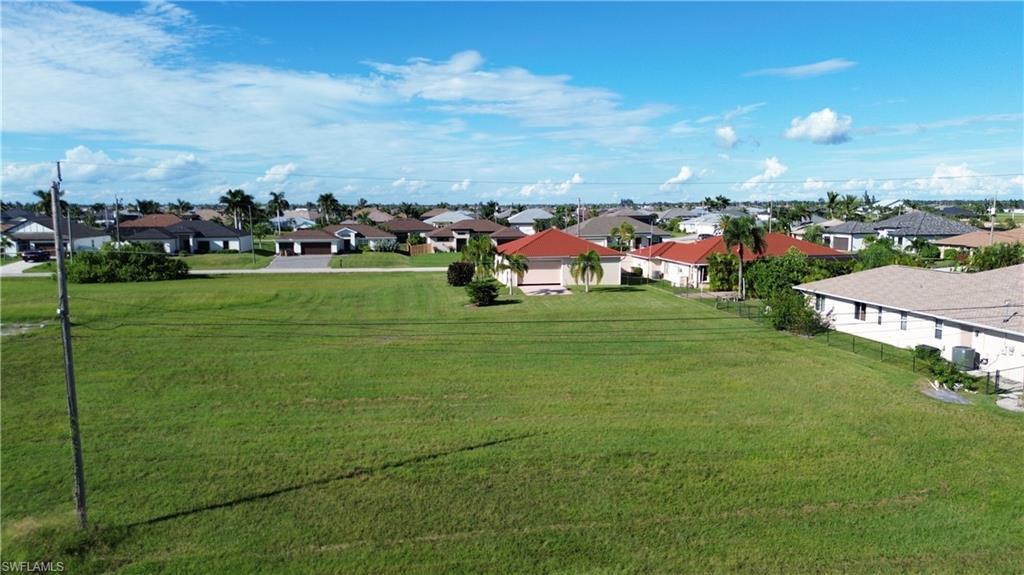 Image 2: Aerial perspective of suburban area