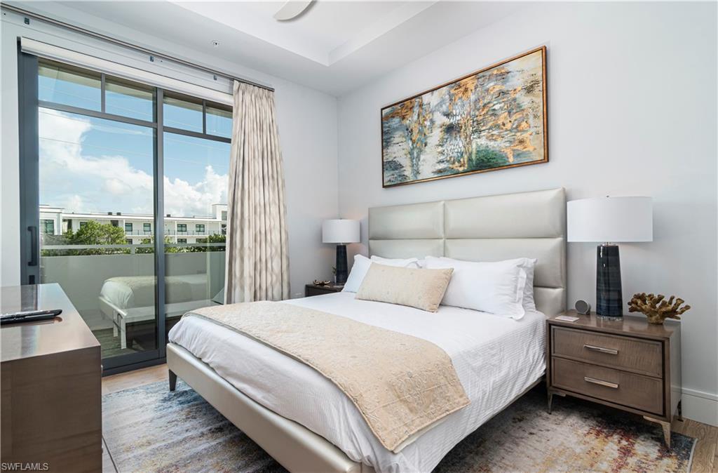 Image 4: Bedroom 2 with north city view balcony