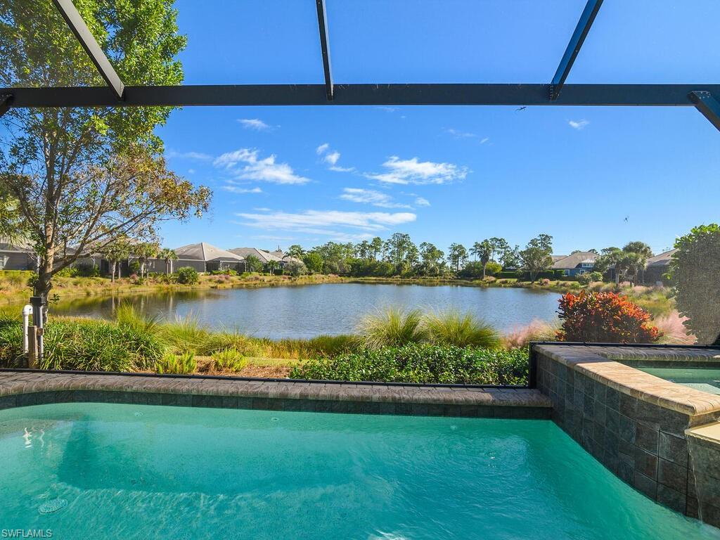 Image 1: Best View on the Street! Long water views from the pool and spa.
