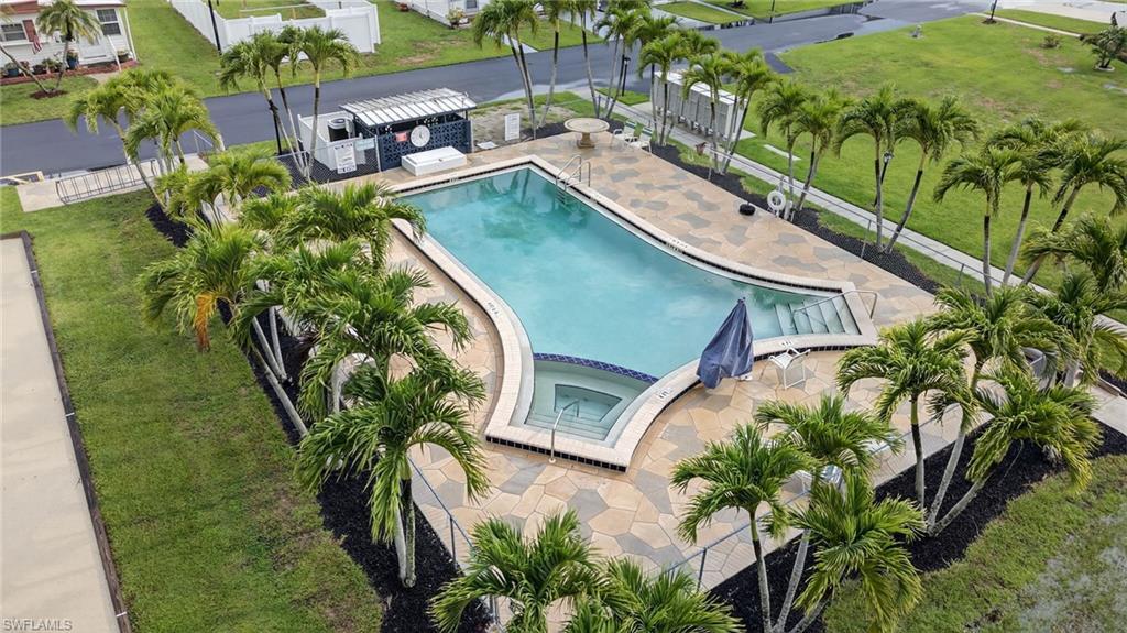 Image 3: View of pool pool and  hot tub