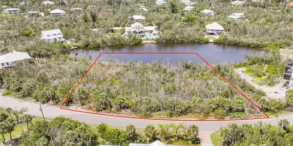 Image 4: Drone / aerial view of a nearby body of water