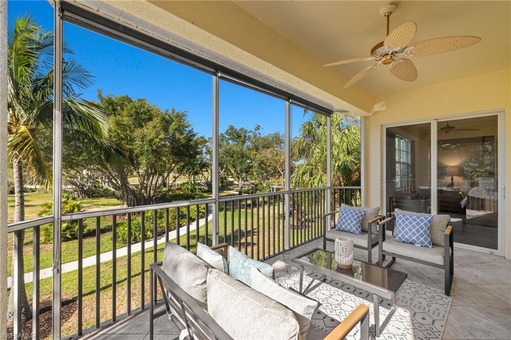Image 2: Garden view from Screened Lanai
