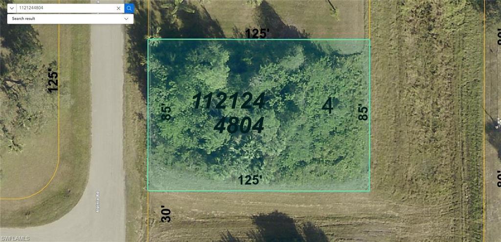 Image 1: Map / location with property boundaries highlighted