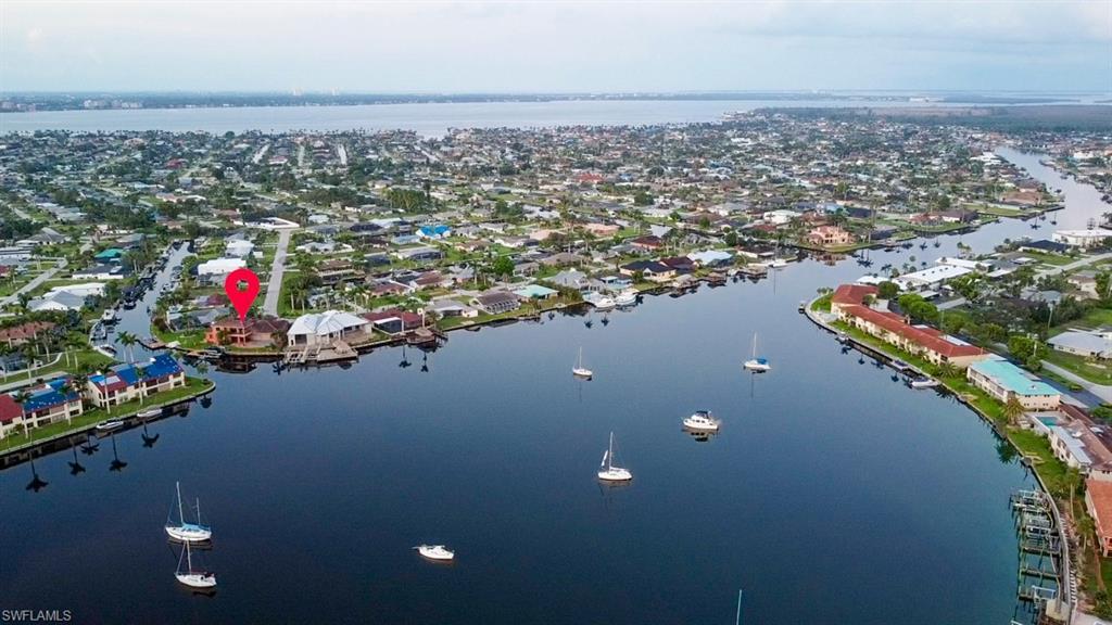 Image 3: Drone / aerial view featuring a water view