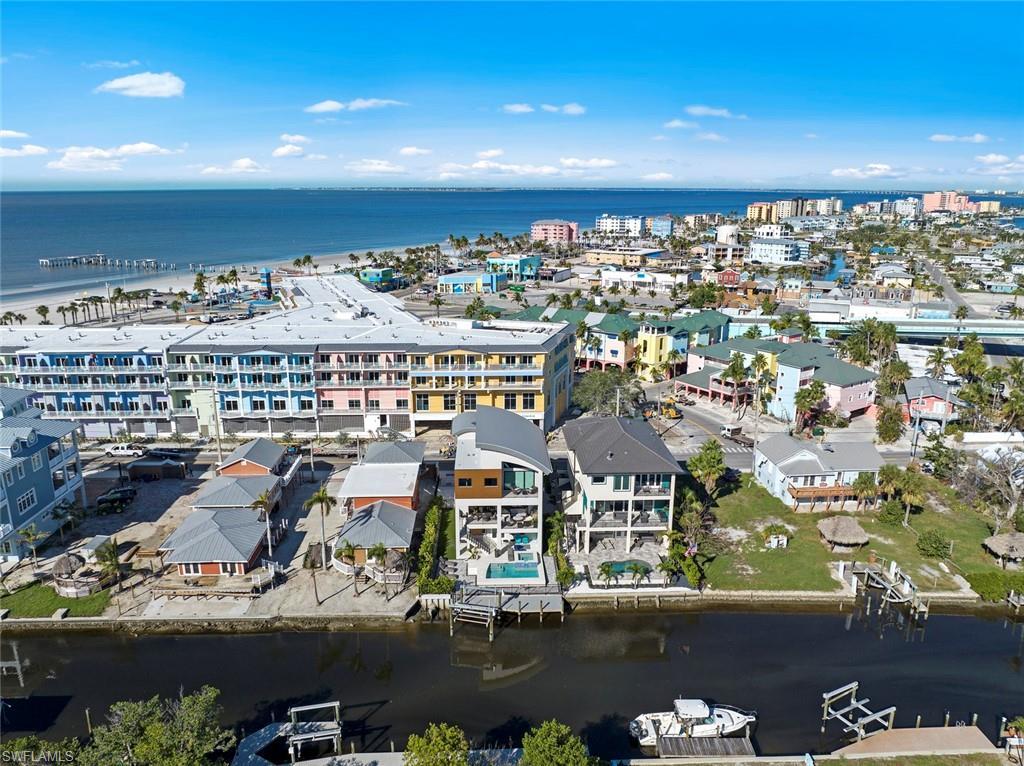 Image 3: Birds eye view of property featuring a water view