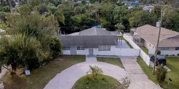 Image 3: Birds eye view of property
