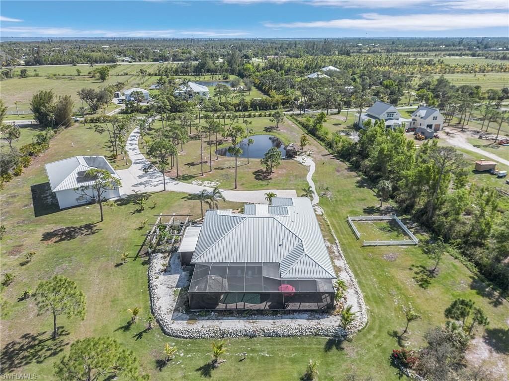 Image 4: Birds eye view of property facing East