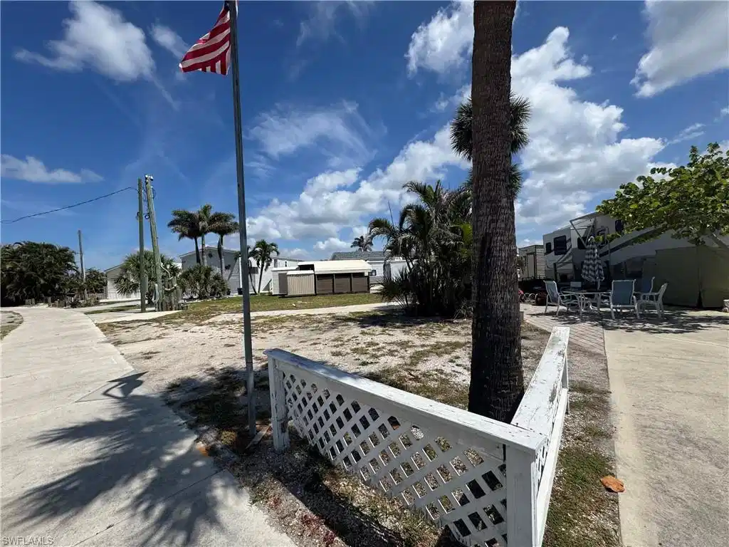 Image 1: View of street with a residential view