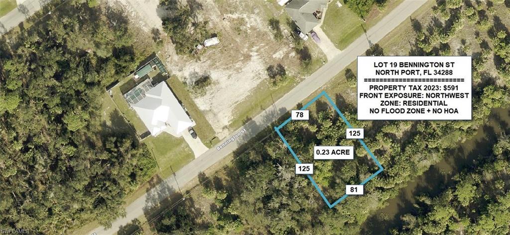 Image 1: Map / location featuring property parcel outlined
