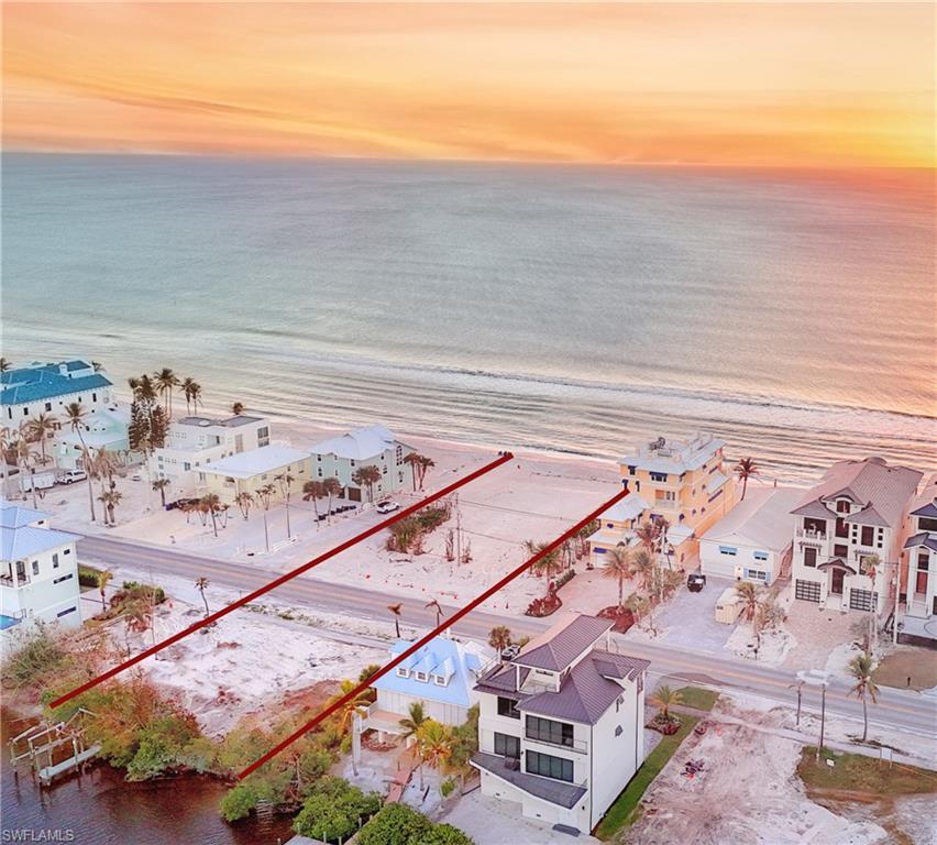 Image 2: A ONCE IN A LIFETIME BEACH TO BAY LOT OPPORTUNITY on BONITA BEACH!