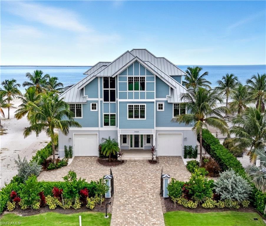 Image 1: Stunning Gulf-Front Coastal Estate - Photo Virtually Edited