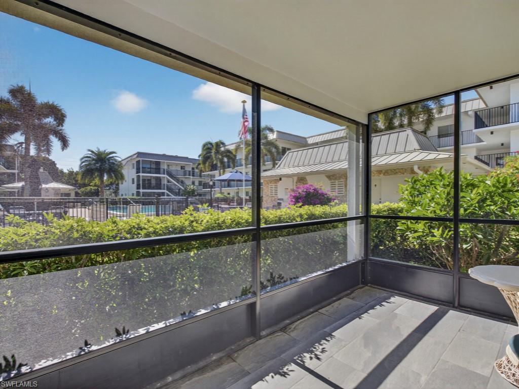 Image 2: Screened Lanai Facing the Pool Area