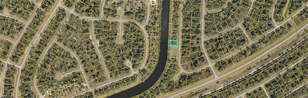 Image 2: Aerial map of property and surrounding area