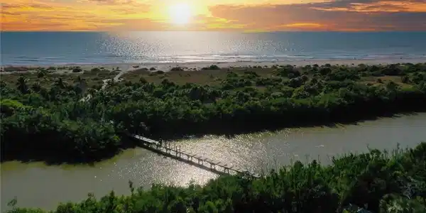 Image 2: Bird's eye view of a large body of water