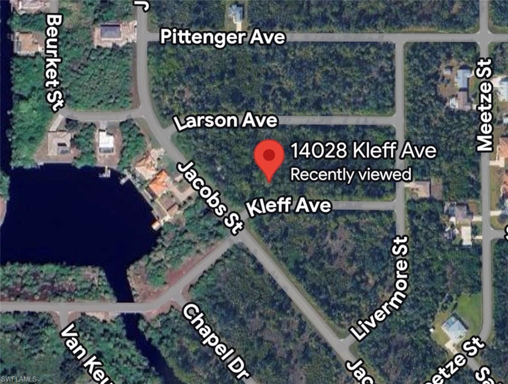 Image 3: Aerial map of property and surrounding area featuring property parcel outlined