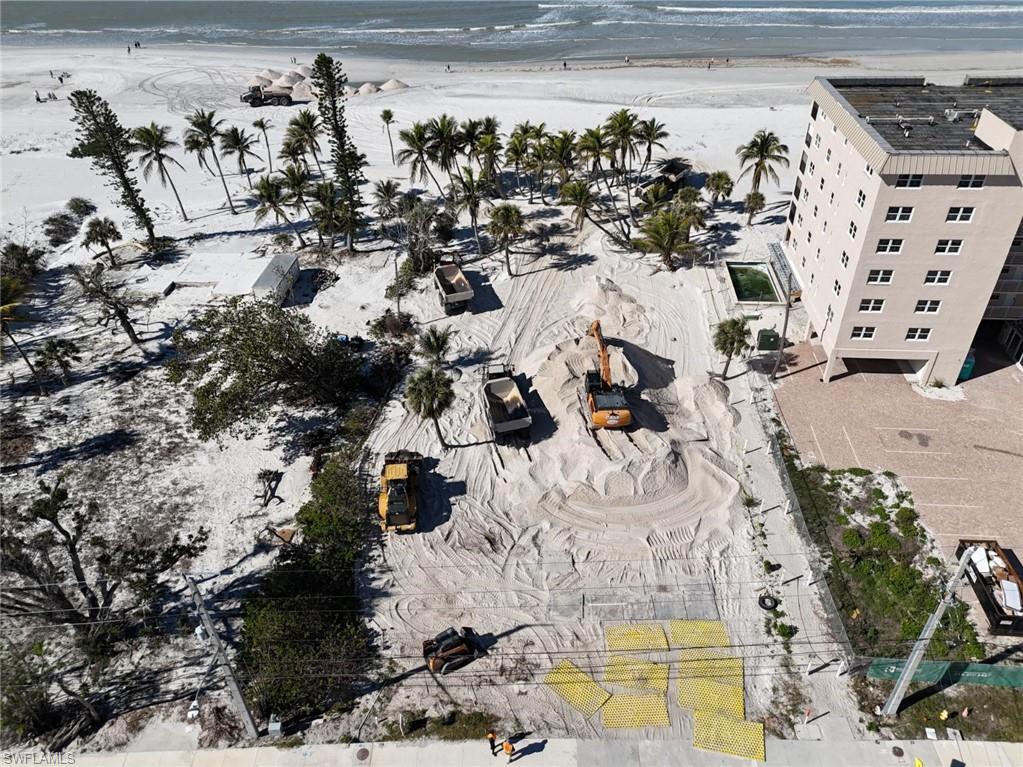 Image 4: Drone / aerial view of expansive beach