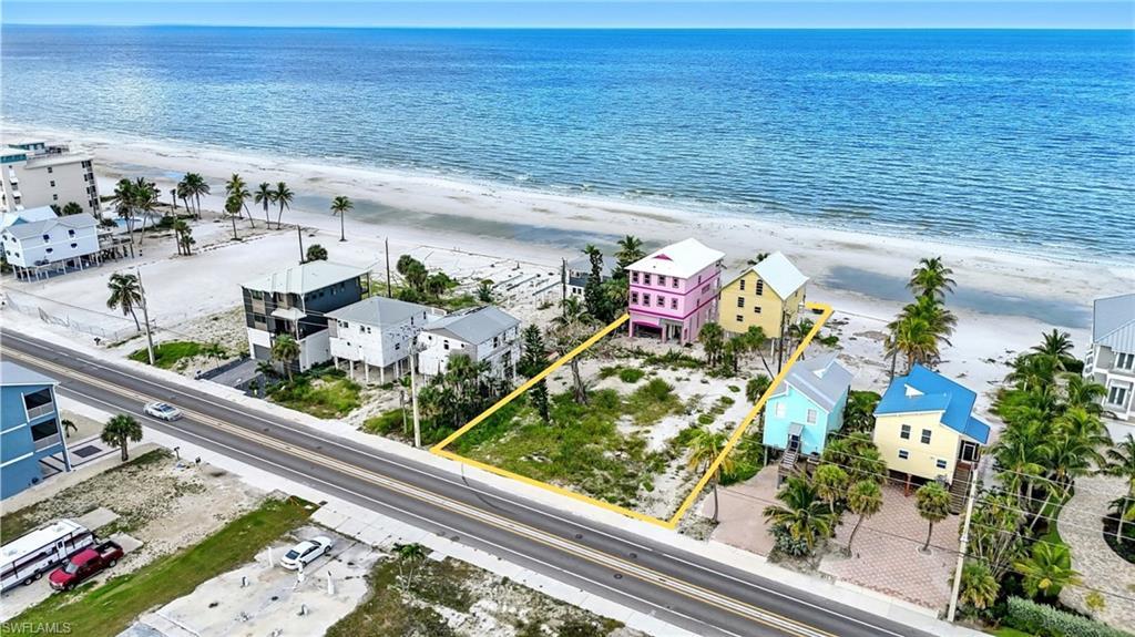 Image 1: Combined 5256 and 5266 Gulf front and 5250 Estero Boulevard front Assemblage - Virtually enhanced