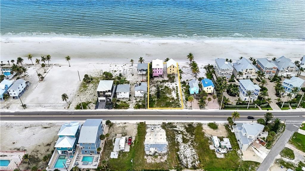 Image 2: Combined 5256 and 5266 Gulf front and 5250 Estero Boulevard front Assemblage - Virtually enhanced