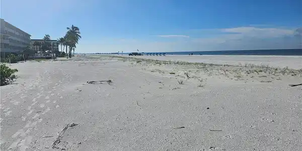 Image 4: Water view with local beach