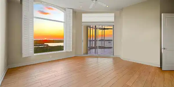 Image 3: View from the master bedroom