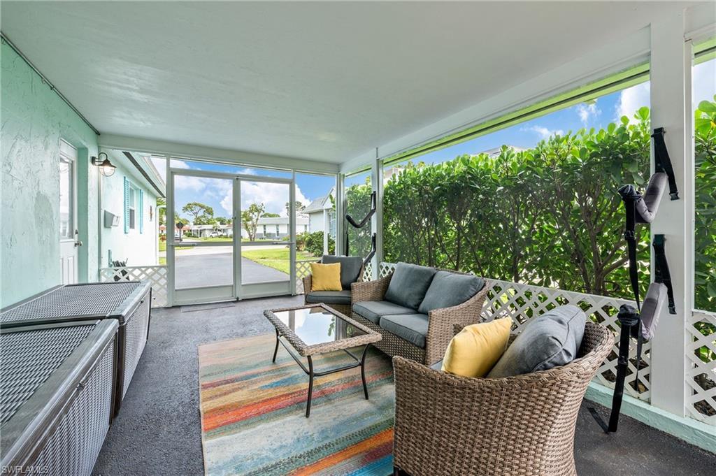 Image 2: Enter from the parking area, and you have another spot to enjoy the outdoors.