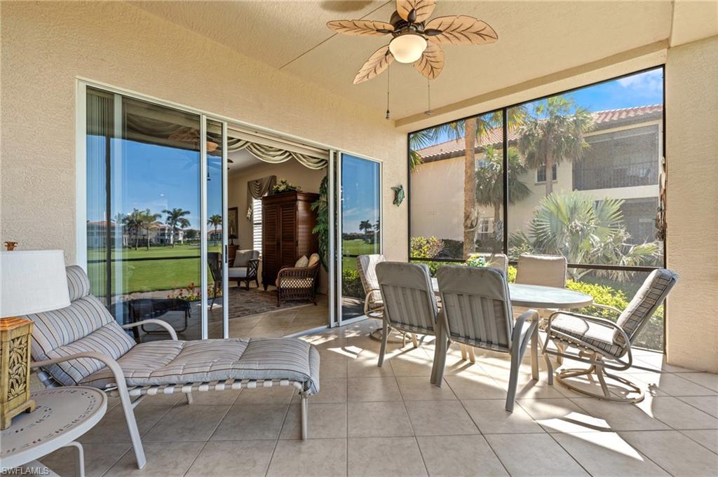 Image 3: Screened Lanai w/ Golf Course View