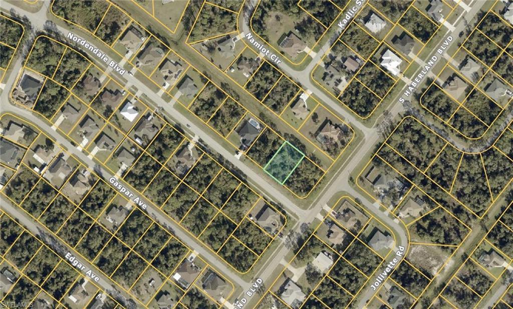 Image 2: Map of property location with property parcel outlined