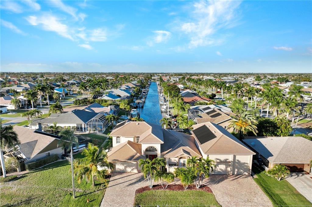Image 3: Aerial perspective of suburban area
