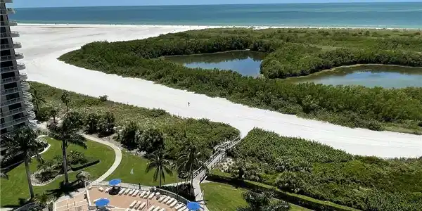 Image 3: Aerial view with a water view