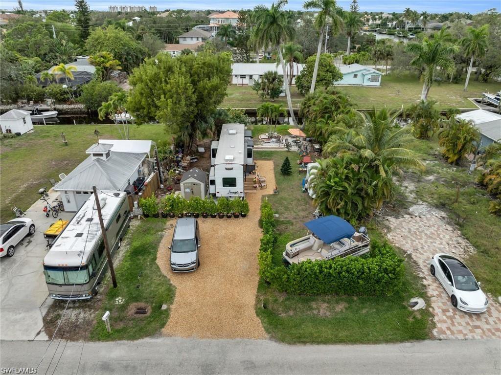 Image 4: Aerial perspective of suburban area
