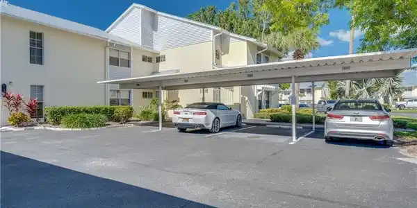 Image 2: View of covered parking lot