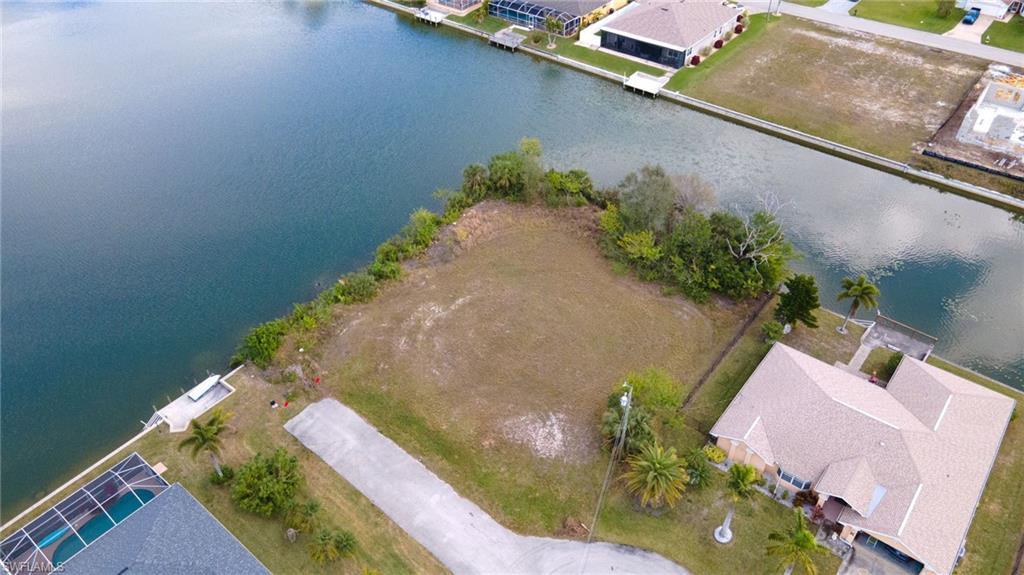 Image 1: Bird's eye view of a large body of water