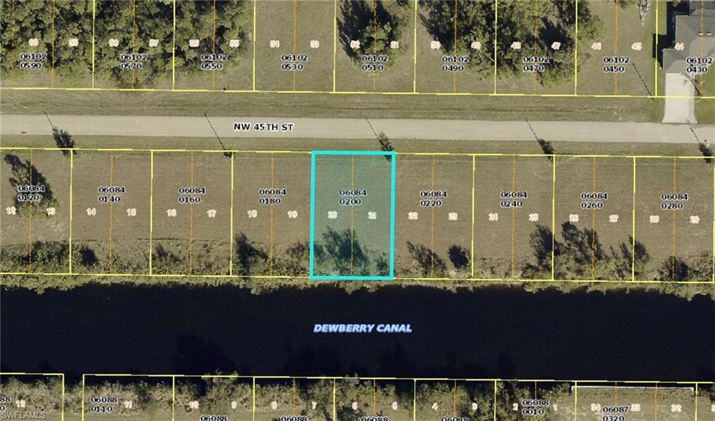Image 3: Aerial overview of property's location with property boundaries highlighted