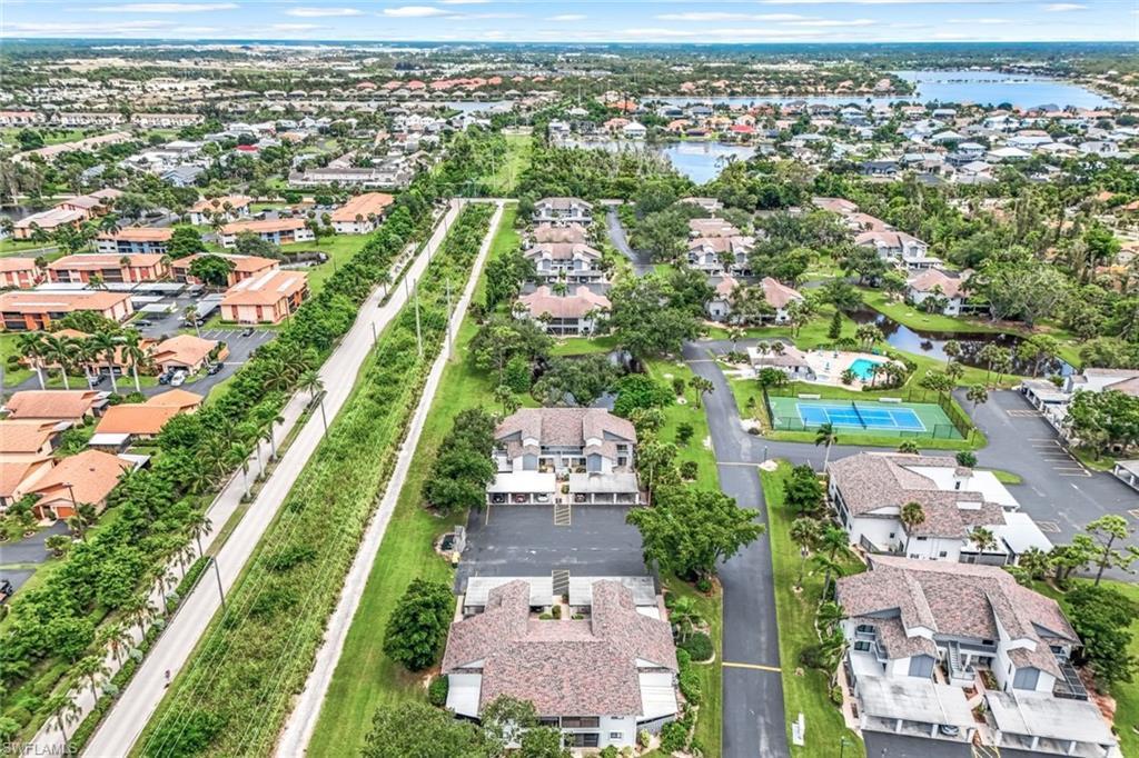 Image 2: Drone / aerial view featuring a water view