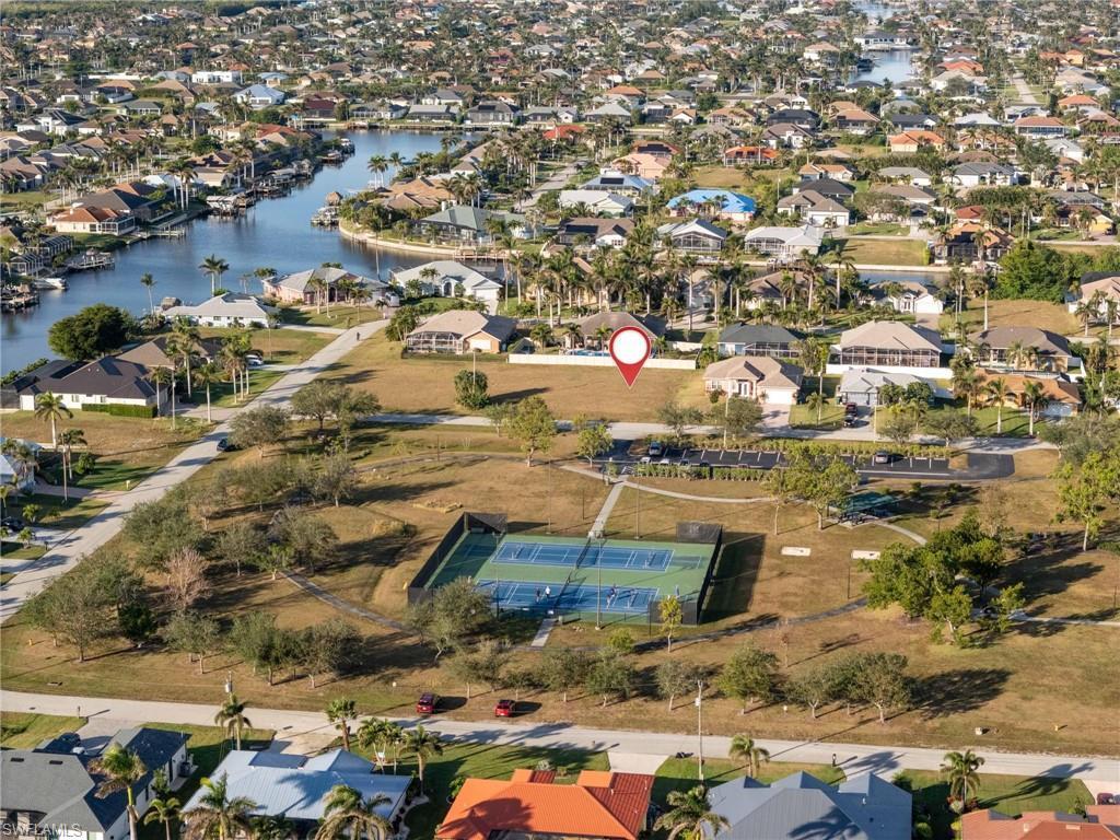 Image 3: Bird's eye view with a water view