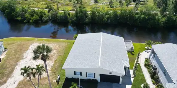 Image 3: Home backs to undevelopable wilderness area stretching almost all the way to Fort Myers Beach