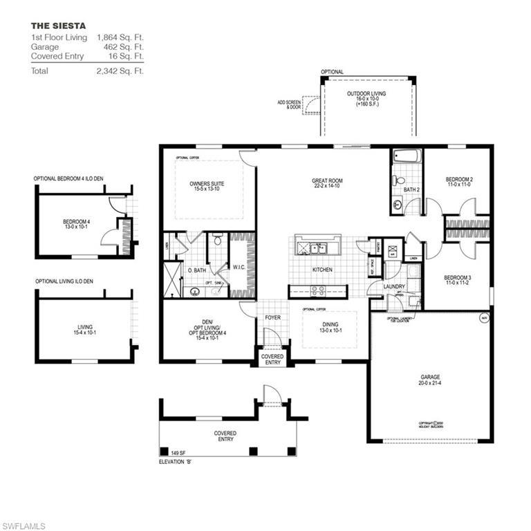 Image 2: View of home floor plan